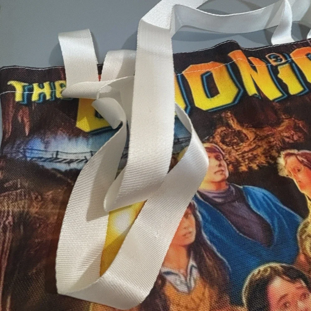 Goonies Movie Reusable Tote Bag Shopping Gift Grocery Travel Double Handles New